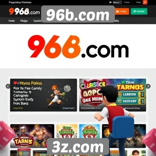 Novas funcionalidades do site 96b.com para jogadores